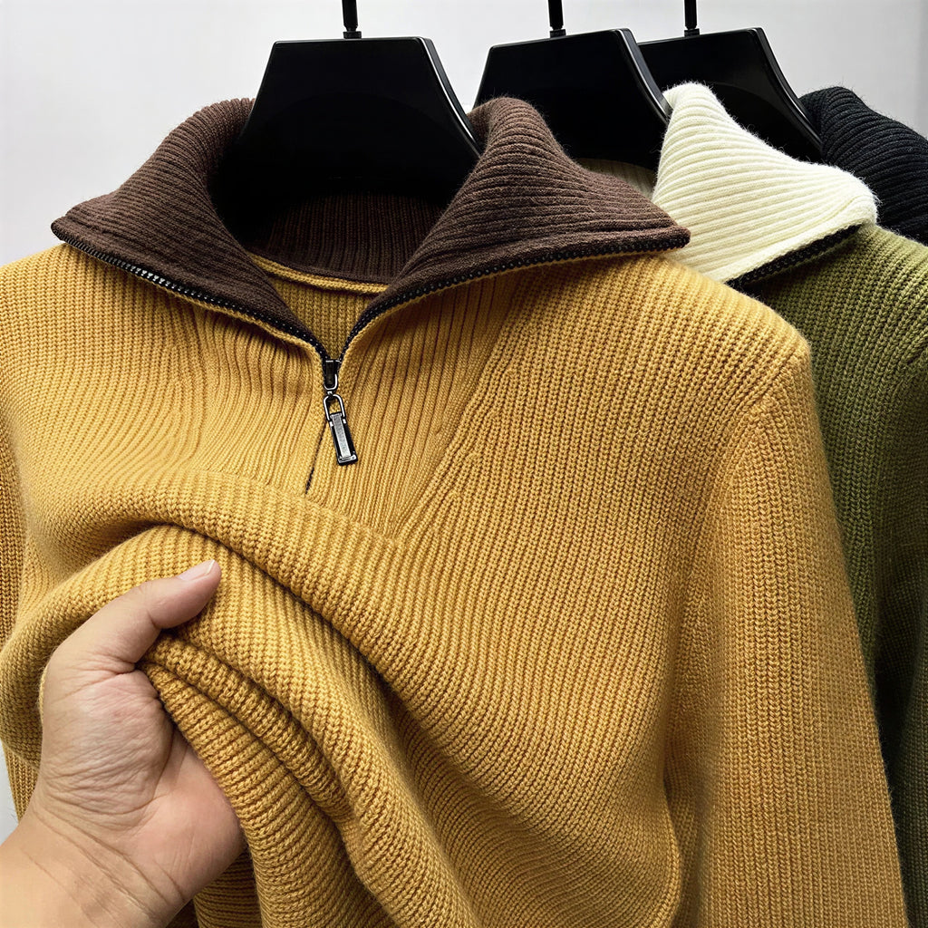 Maglione Otto | Mezza Zip Casual | Invernale