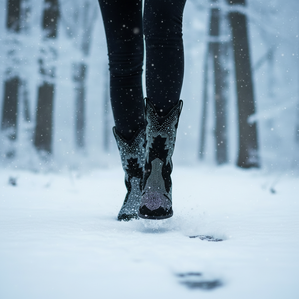 Stivali Texani Johanna | Stelle Scintillanti | Glamour