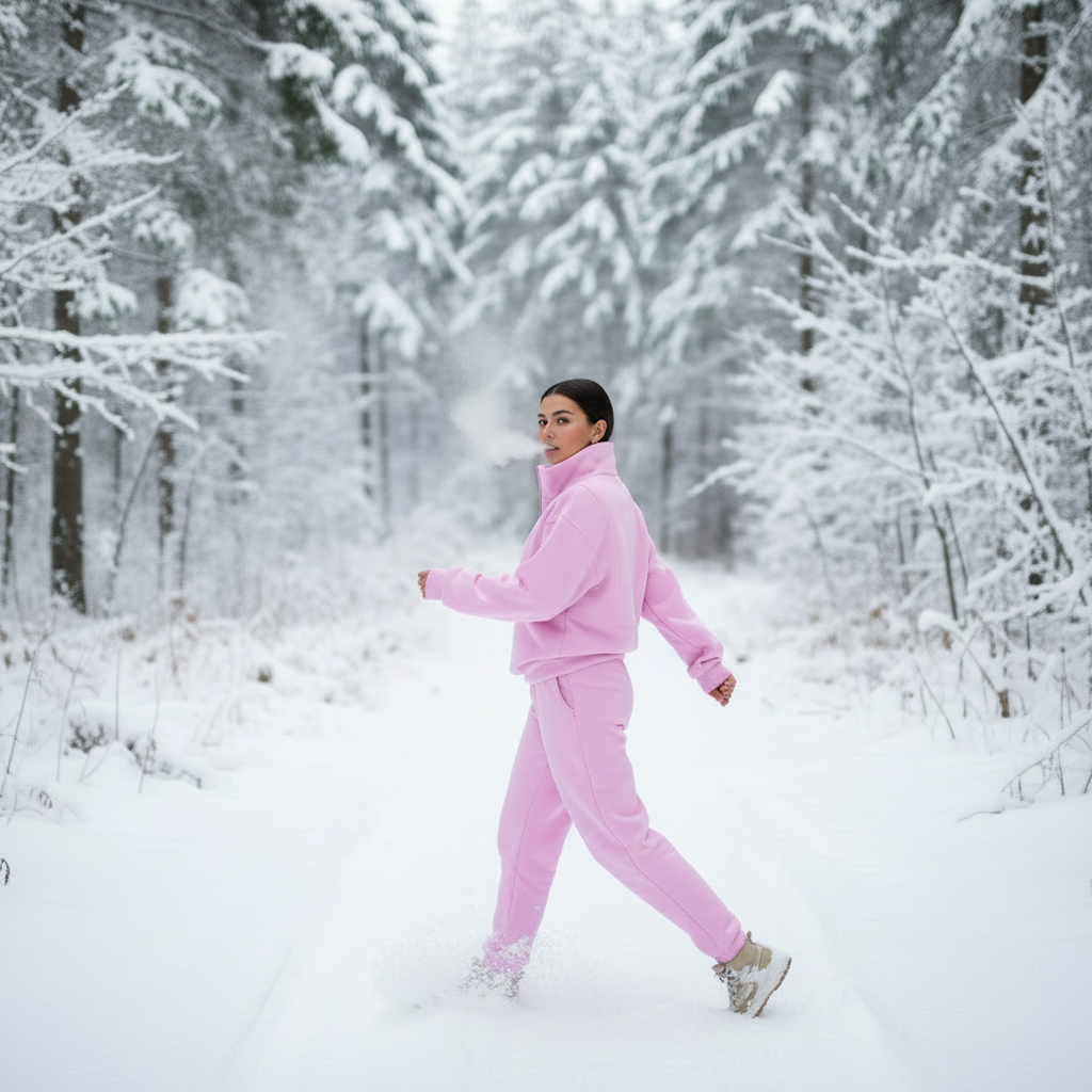 Completo Athleisure con Zip | Stile Moderno | Tempo Libero