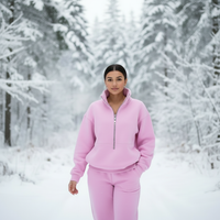 Completo Athleisure con Zip | Stile Moderno | Tempo Libero