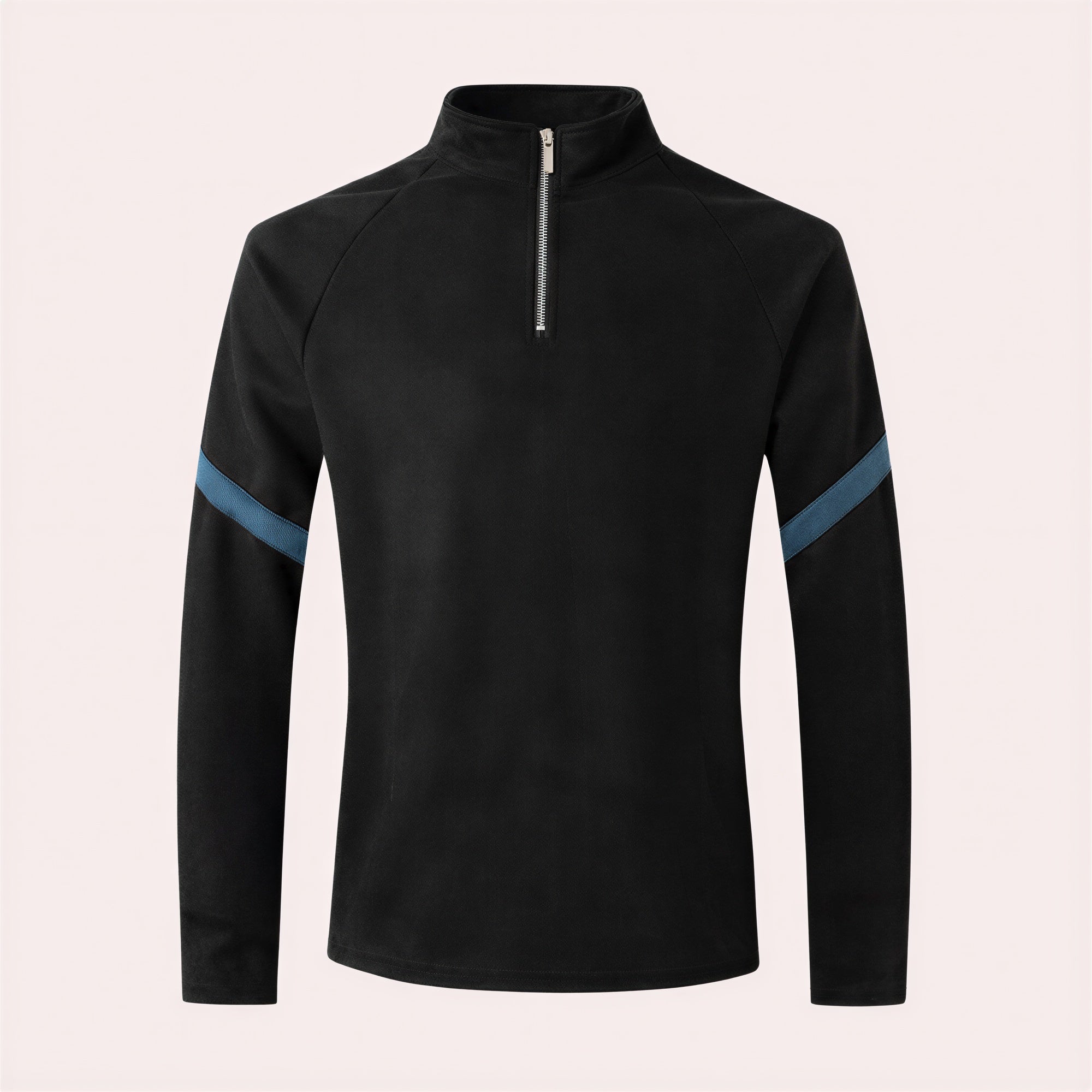Maglione Uomo Zip Corta | Stile Athleisure | Morbido