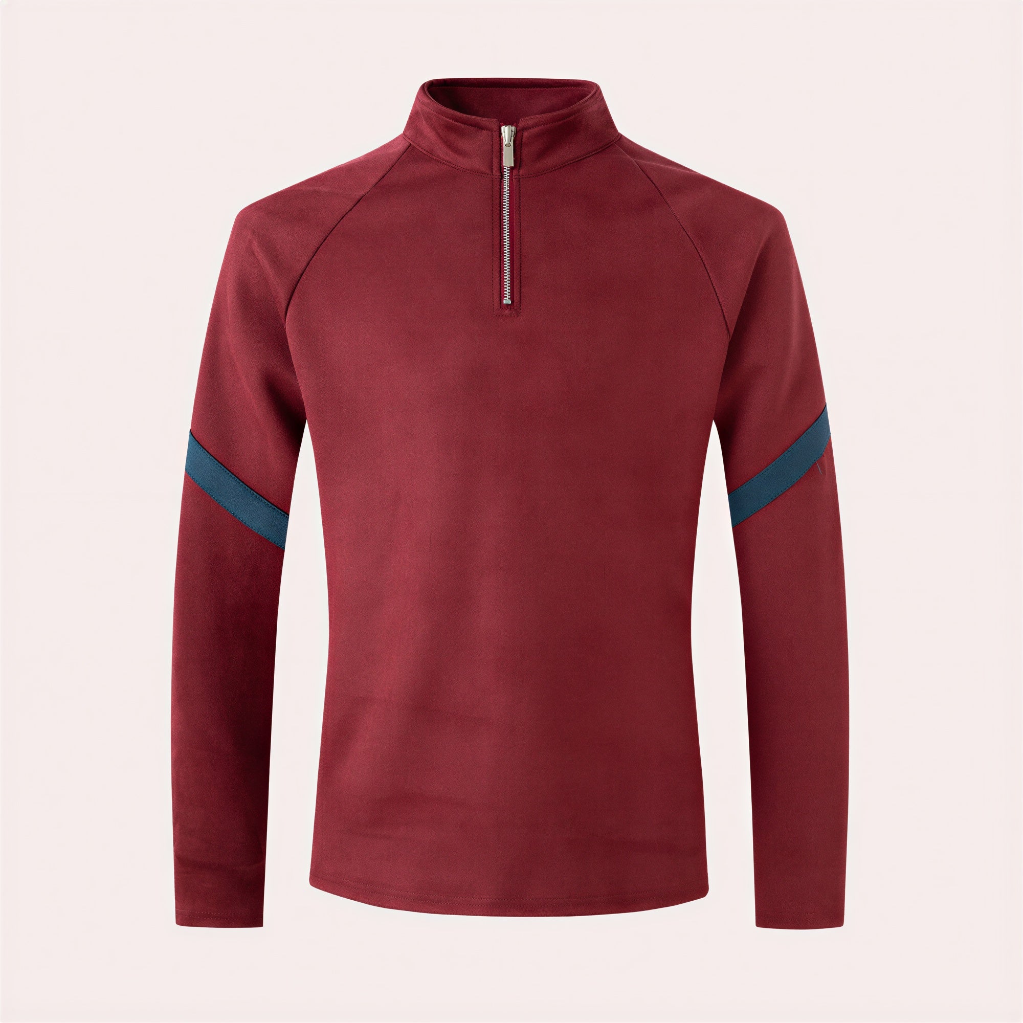 Maglione Uomo Zip Corta | Stile Athleisure | Morbido