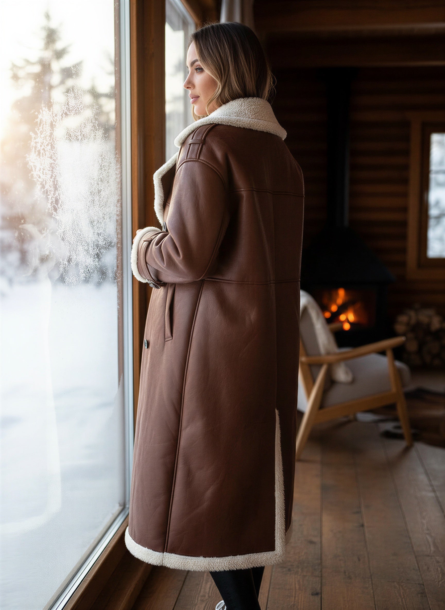 Cappotto Lungo | Ecopelle & Pelliccia | Inverno