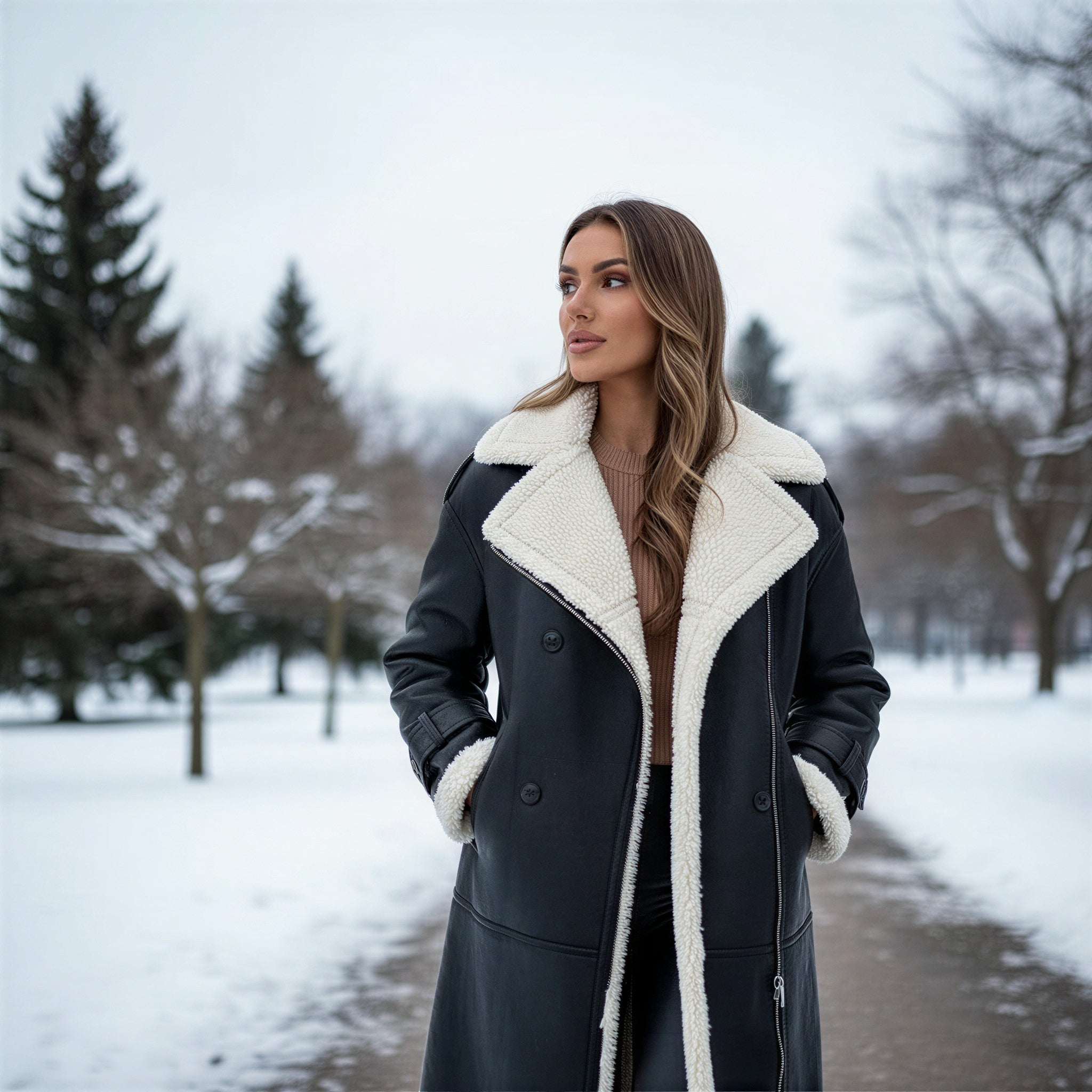 Cappotto Lungo | Ecopelle & Pelliccia | Inverno