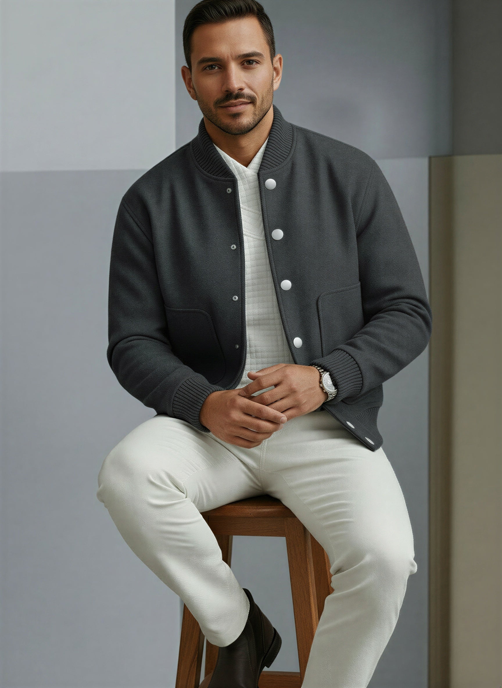 Bomber Minimalista | Stile Raffinato | Autunno