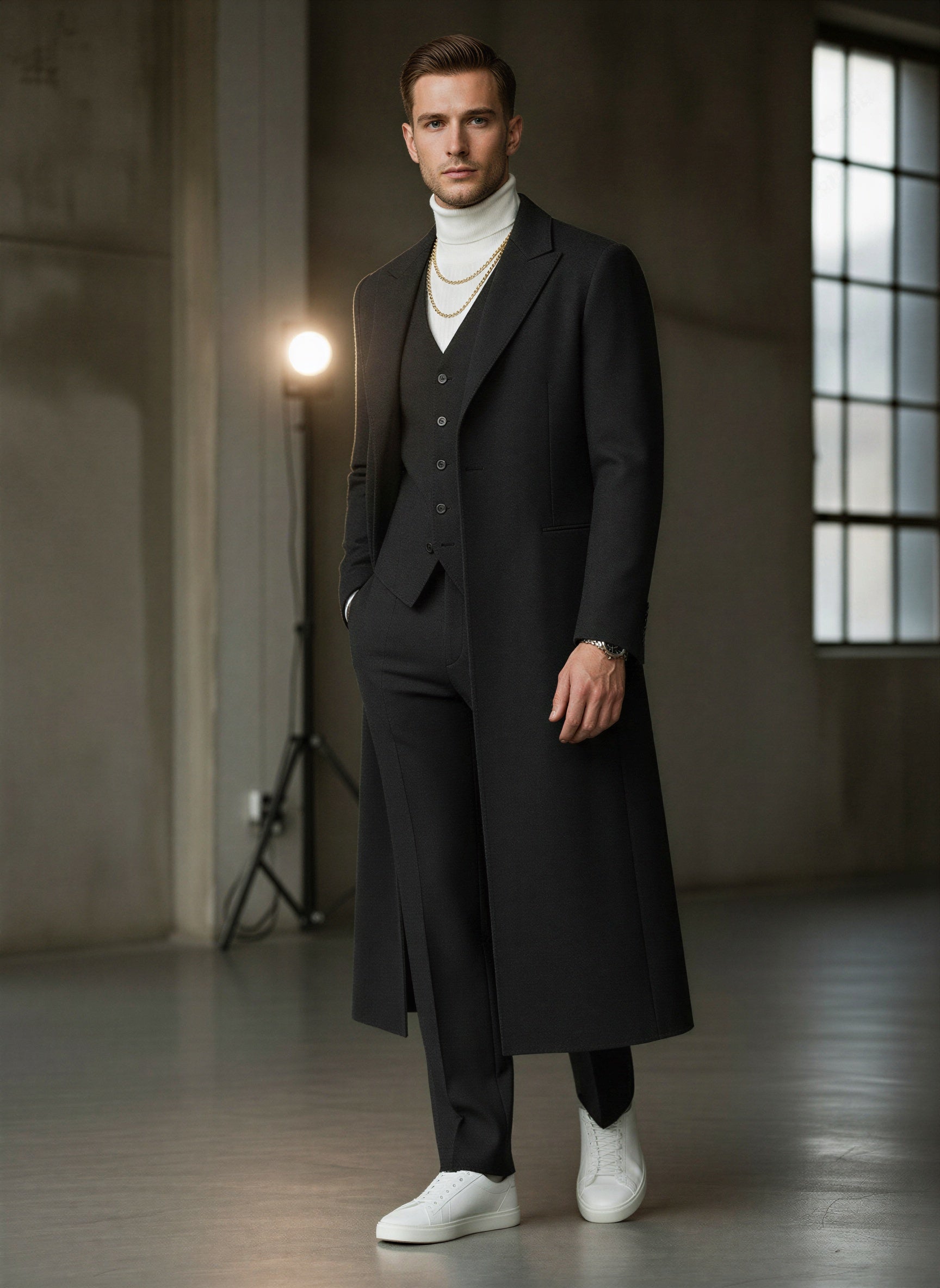 Completo Tre Pezzi | Sartoriale Moderno | Lusso Discreto