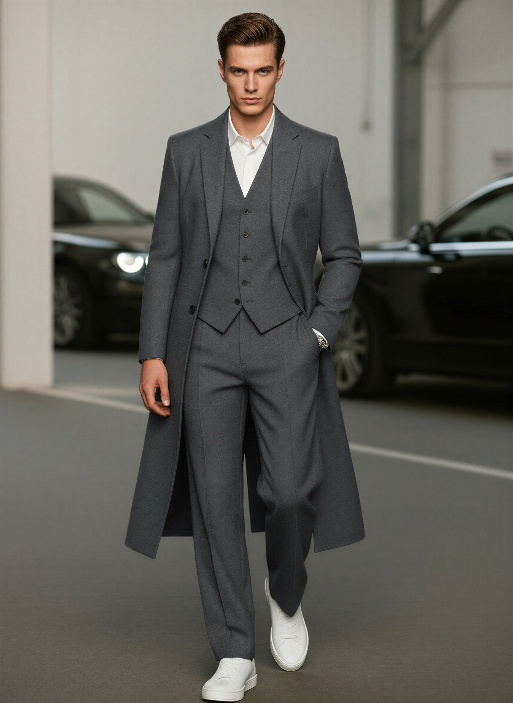 Completo Tre Pezzi | Sartoriale Moderno | Lusso Discreto