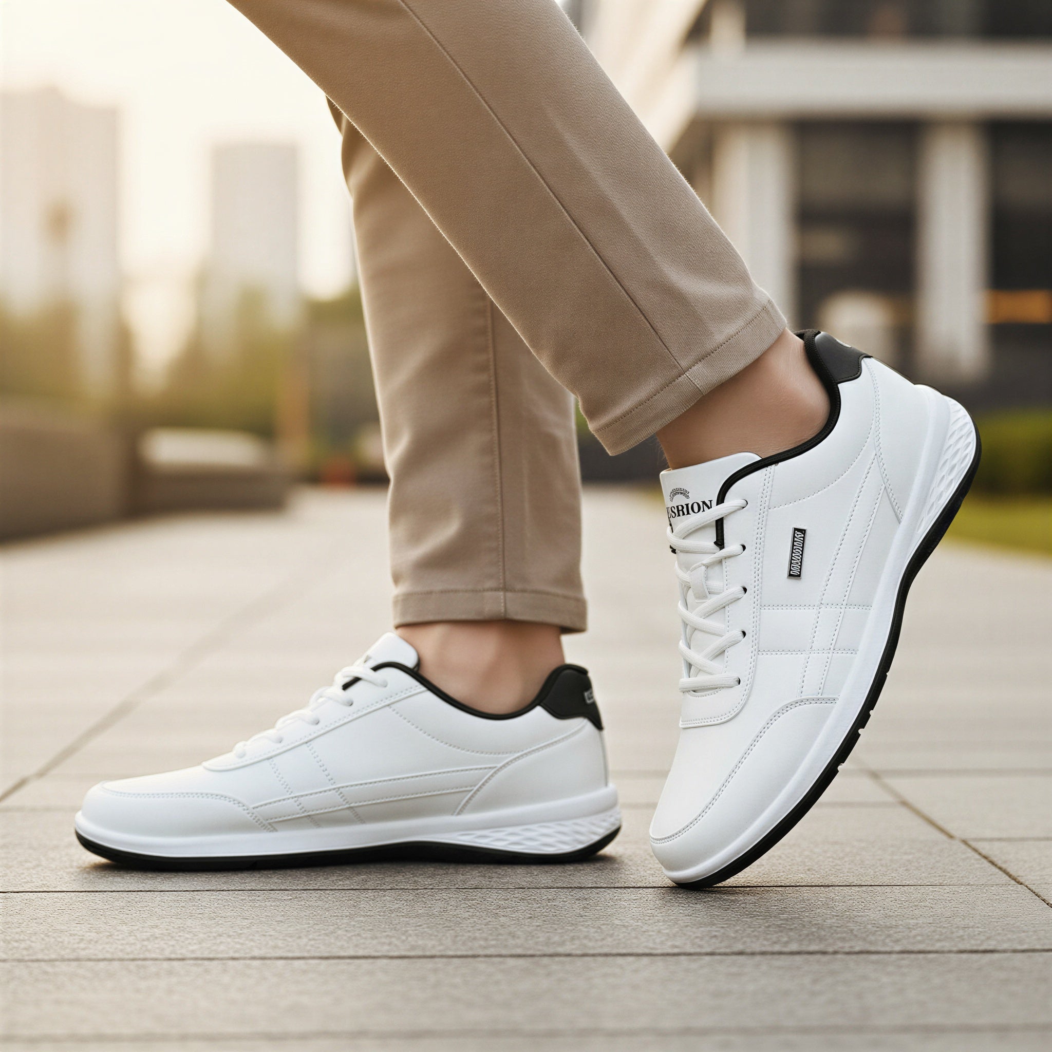 Sneakers Uomo | Casual con Strisce | Tutto l'Anno