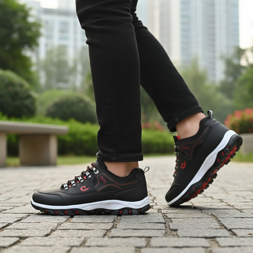 Scarpe Trekking Uomo | Robuste Allacciatura Rapida | Outdoor