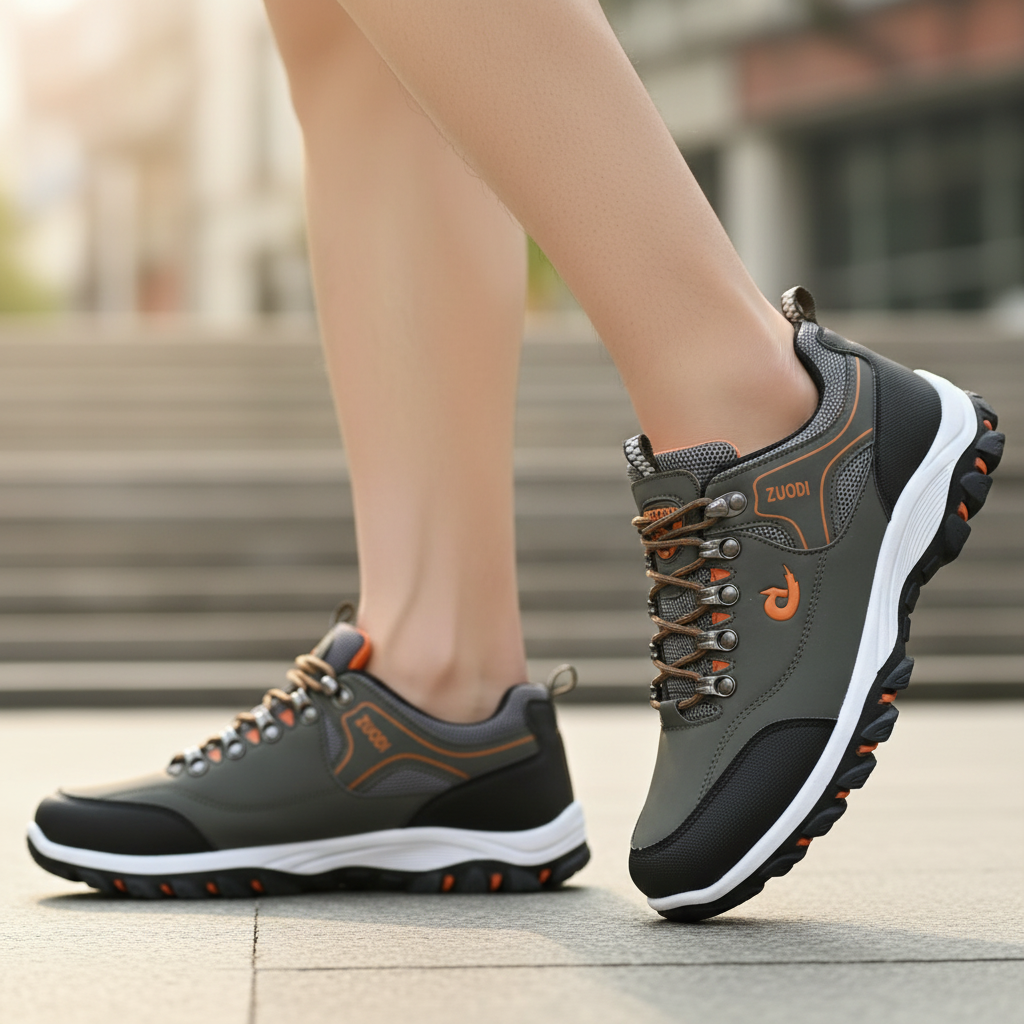 Scarpe Trekking Uomo | Robuste Allacciatura Rapida | Outdoor