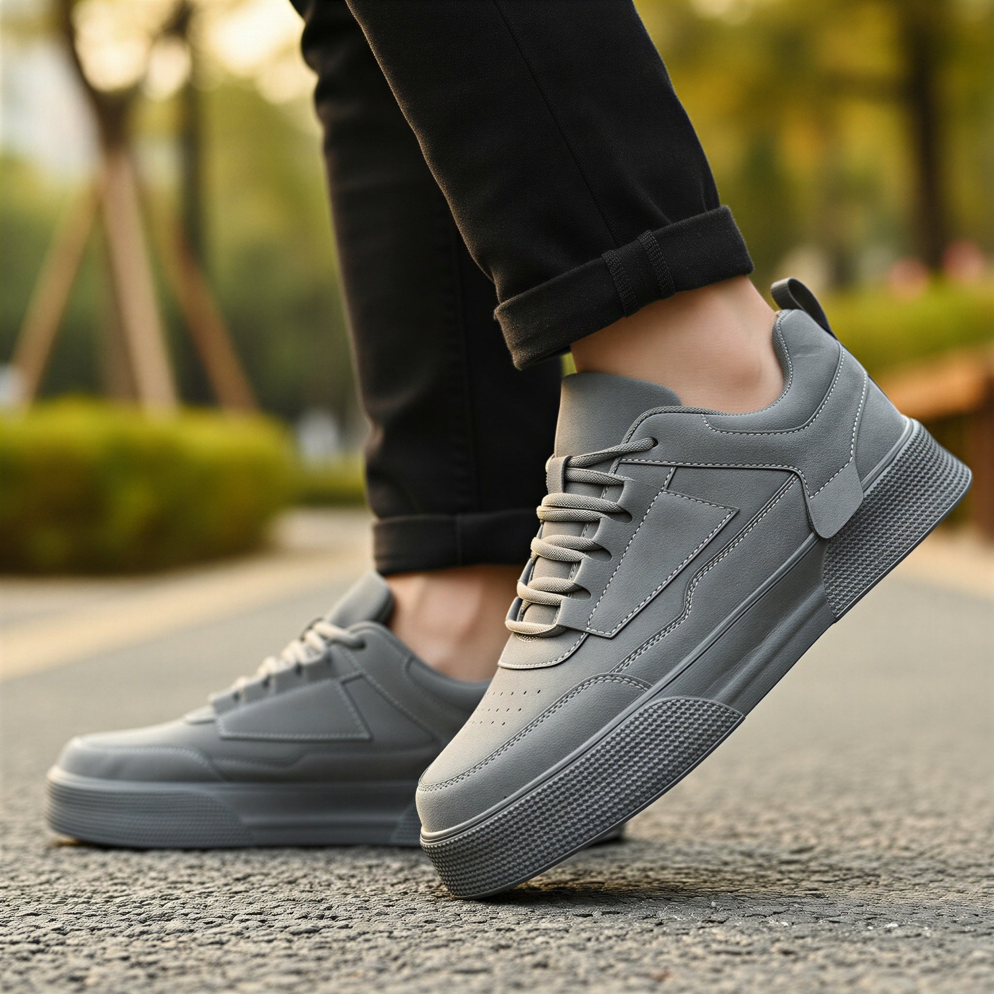 Sneakers Uomo | Stile Casual con Plateau | Tutto l'Anno