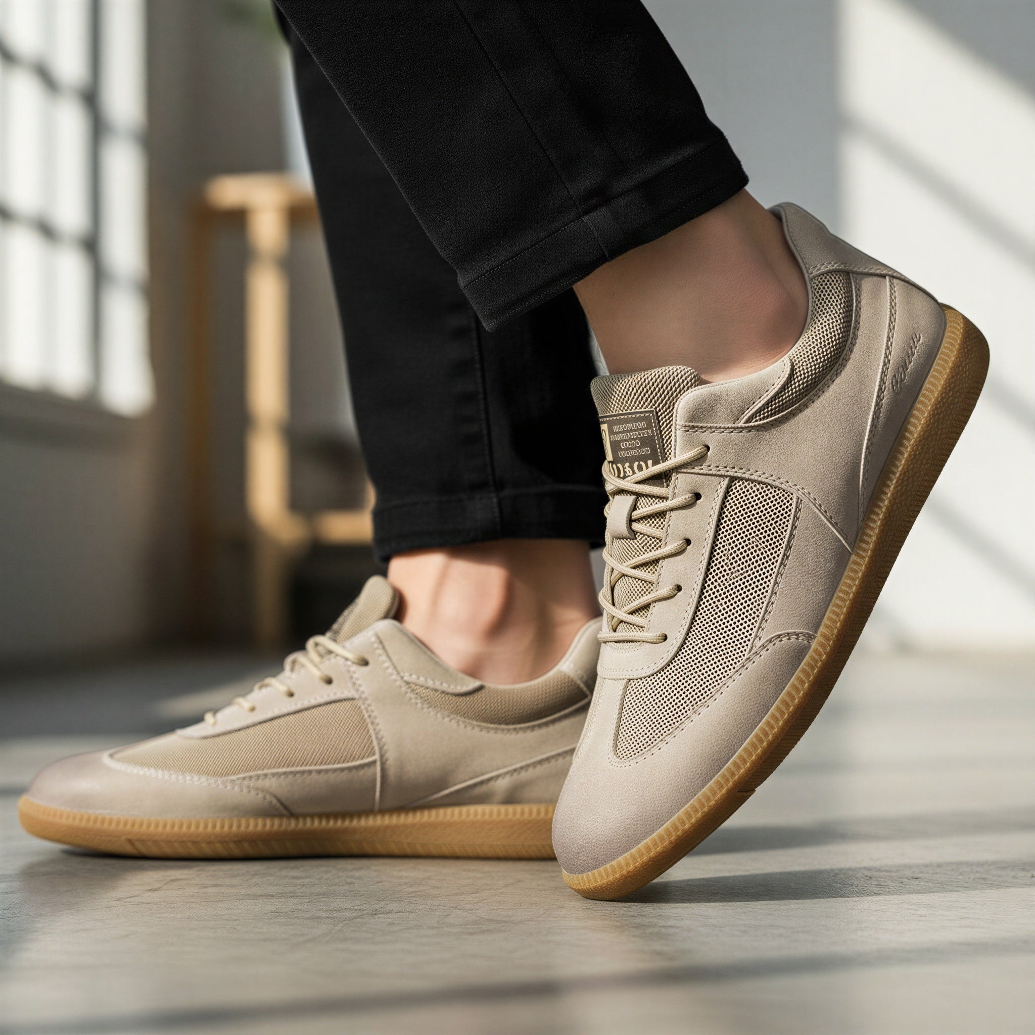 Sneakers Uomo | Stile Retro Traspirante | Tutto l'Anno