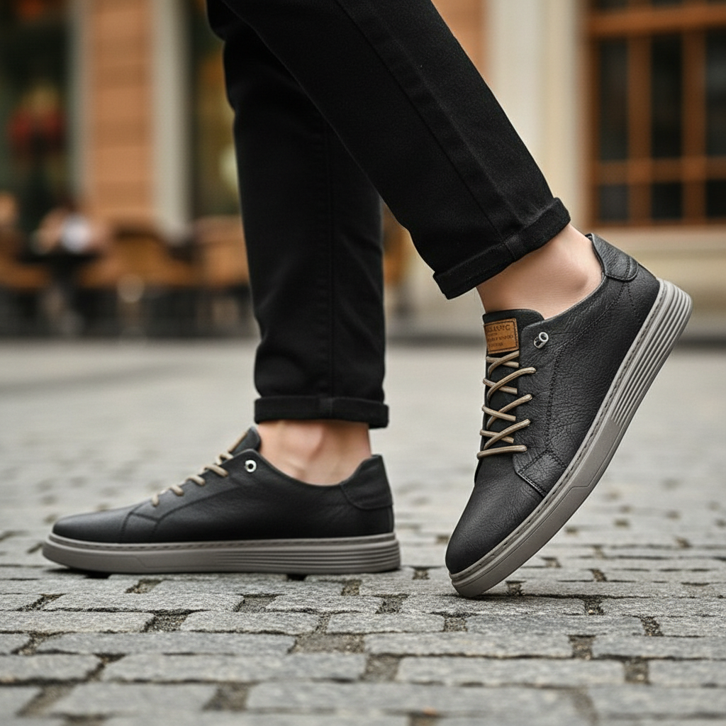 Sneakers Uomo | Casual Pelle | Tutto l'Anno