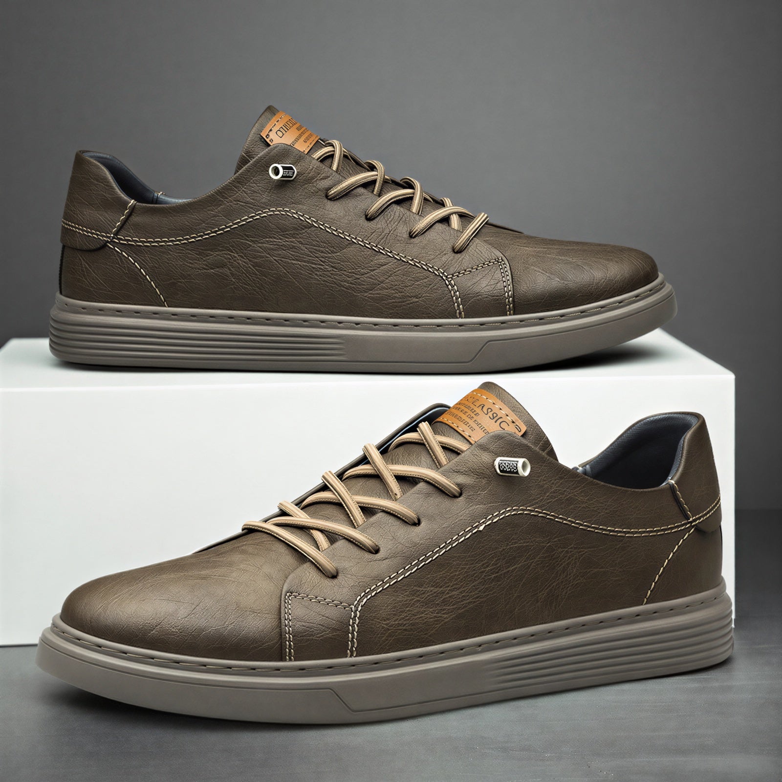 Sneakers Uomo | Casual Pelle | Tutto l'Anno
