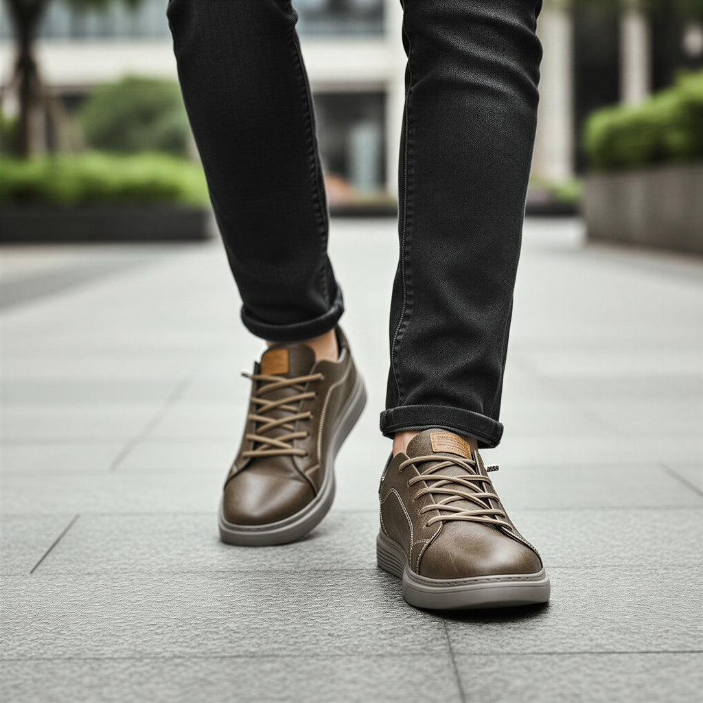 Sneakers Uomo | Casual Pelle | Tutto l'Anno