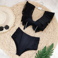 Costume da bagno chic con dettagli arricciati