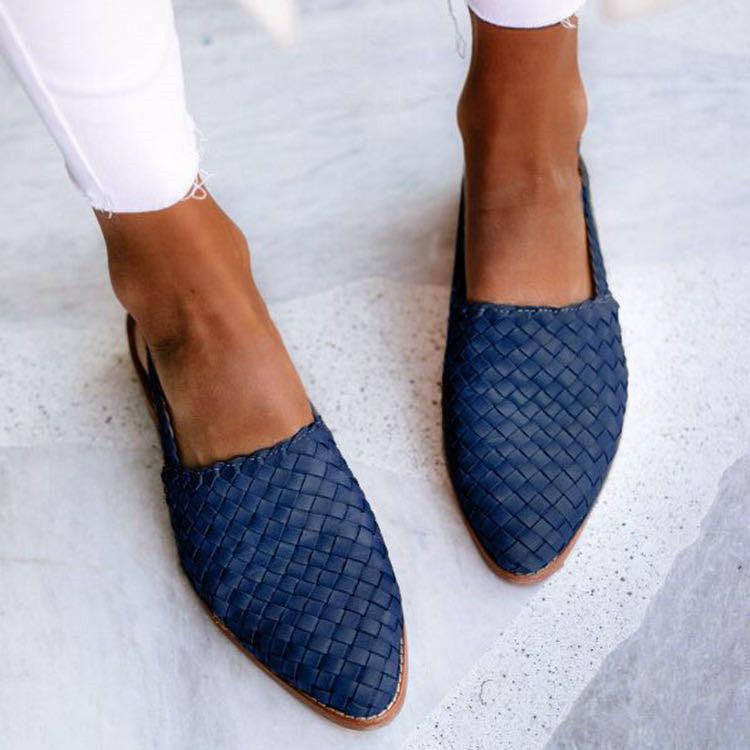 Scarpe Slingback Woven Chic
