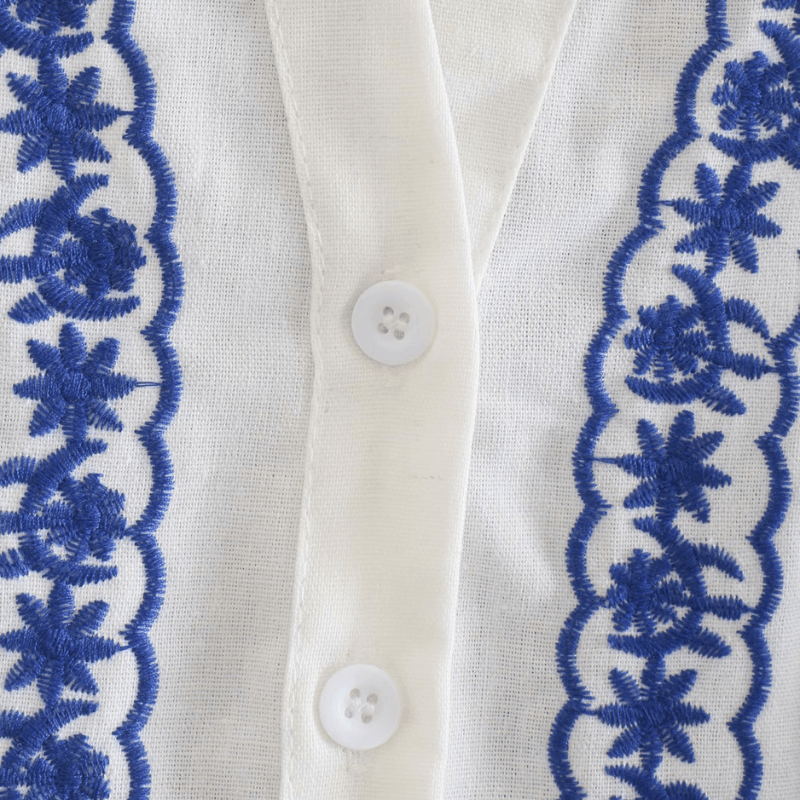 Giacca Bohemien Ricamata