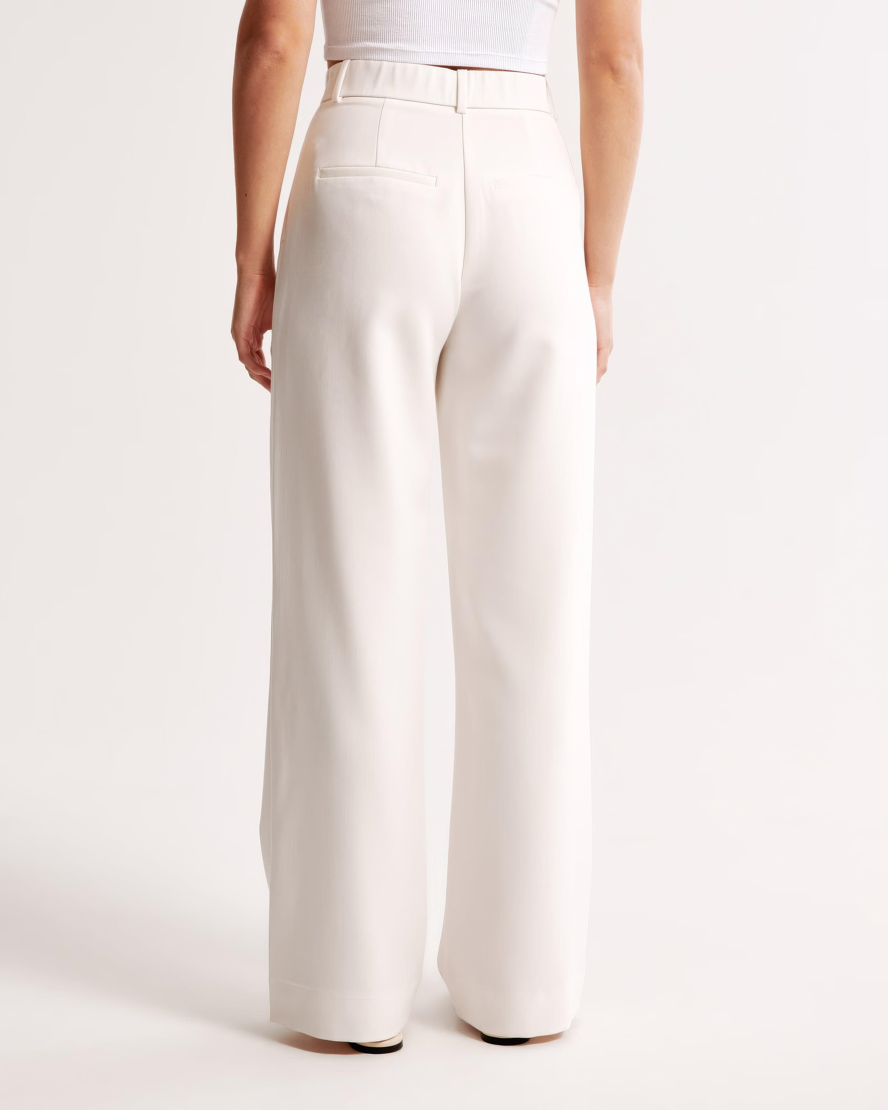 Zara | High Waist Pleated Leg Trousers with Tailored Fit - Image 15