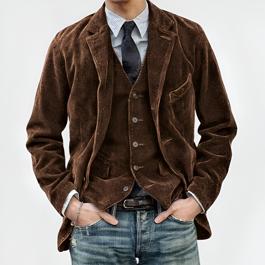 Julius Blazer Velluto a Coste | Stile Vintage