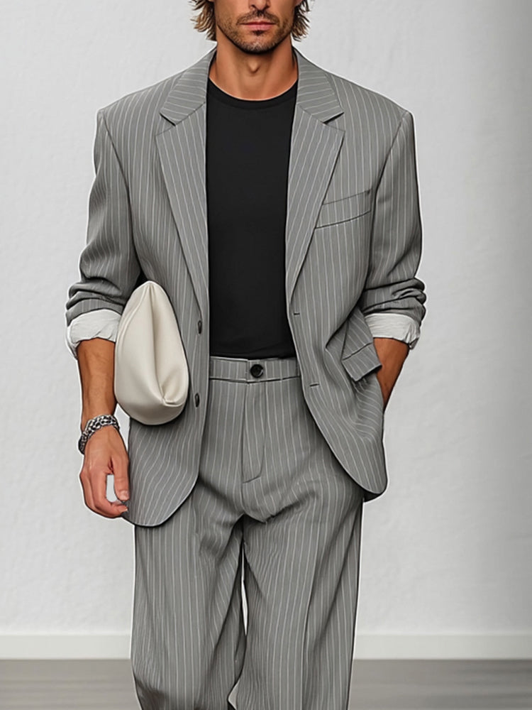 Tyler Completo Stile Moderno Righe - Blazer e Pantaloni