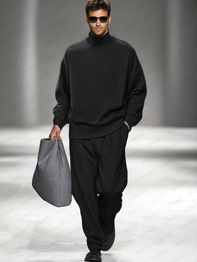 Ronaldo Completo Dolcevita e Pantalone in Air-Layer