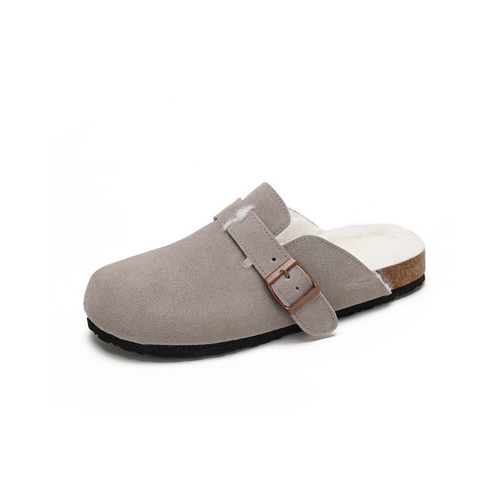 Mule Scamosciate – Plantare in Sughero Regolabile