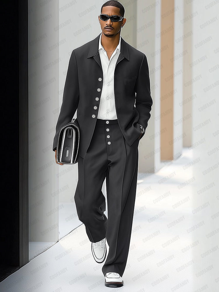 Alberto Completo Due Pezzi Stile Moderno - Elegante Sartoriale