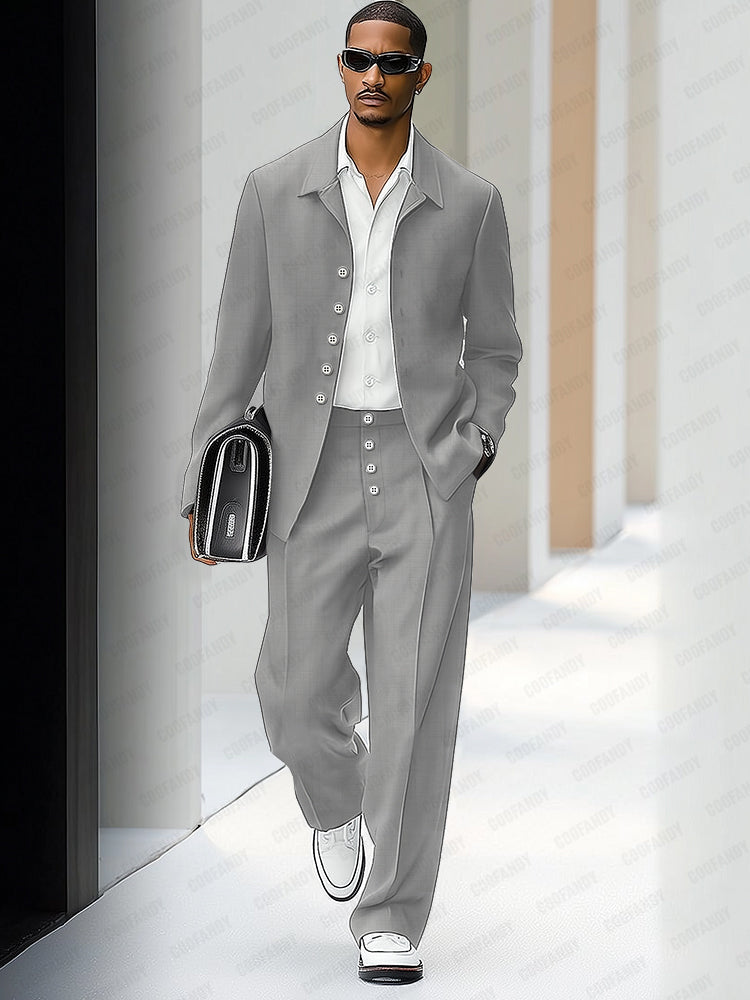 Alberto Completo Due Pezzi Stile Moderno - Elegante Sartoriale