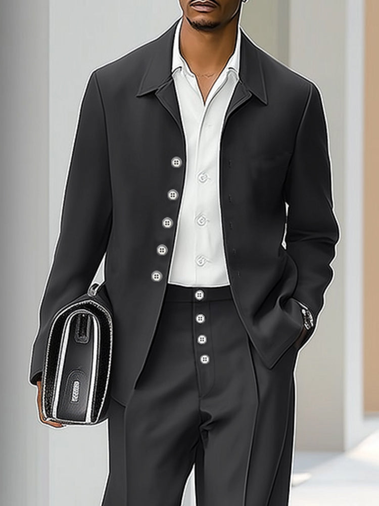 Alberto Completo Due Pezzi Stile Moderno - Elegante Sartoriale