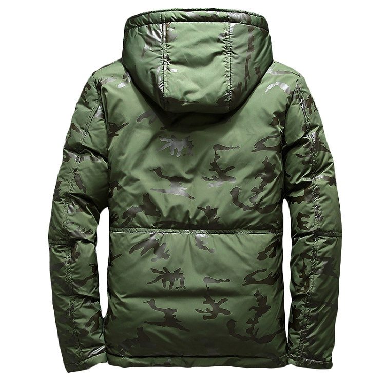 Camouflage Men's Winter Jacket Coat Hooded Casual Slim Down Parka Autumn Camo Windproof Warm Mens Overcoat by http://Lolyshop.shop
