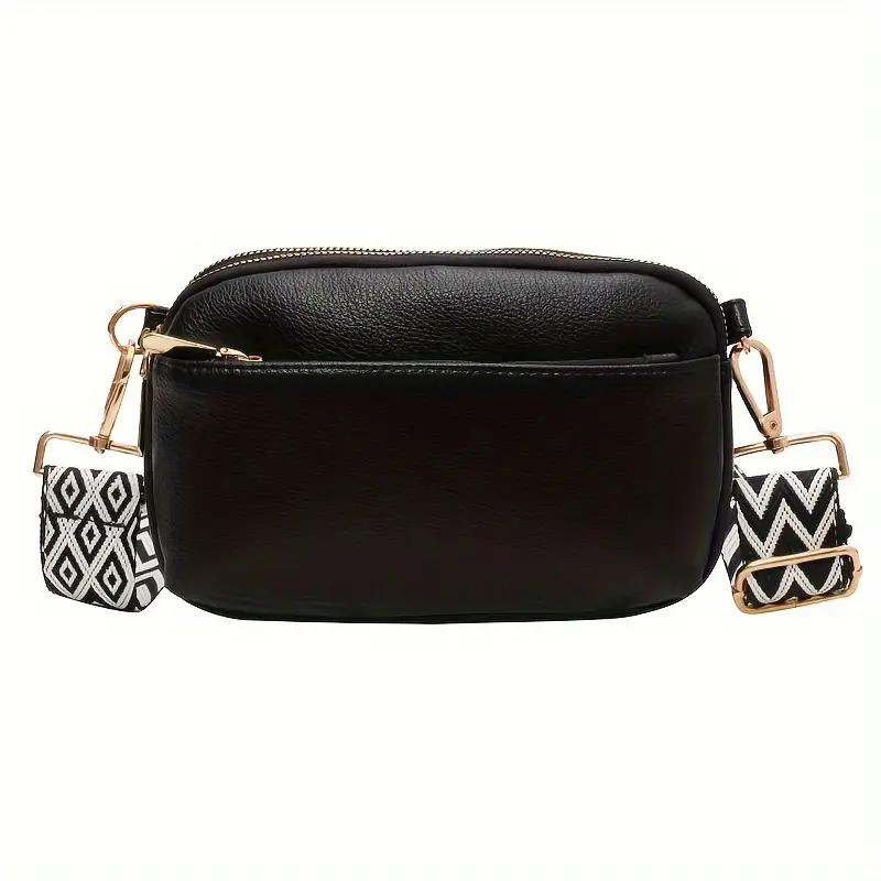 Borsa a tracolla geometrica