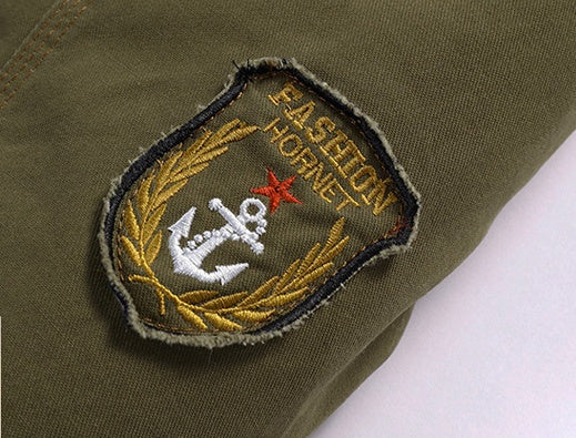 Winter plus velvet thick lapels uniforms air force one jacket jacket cotton clothing men by http://Lolyshop.shop