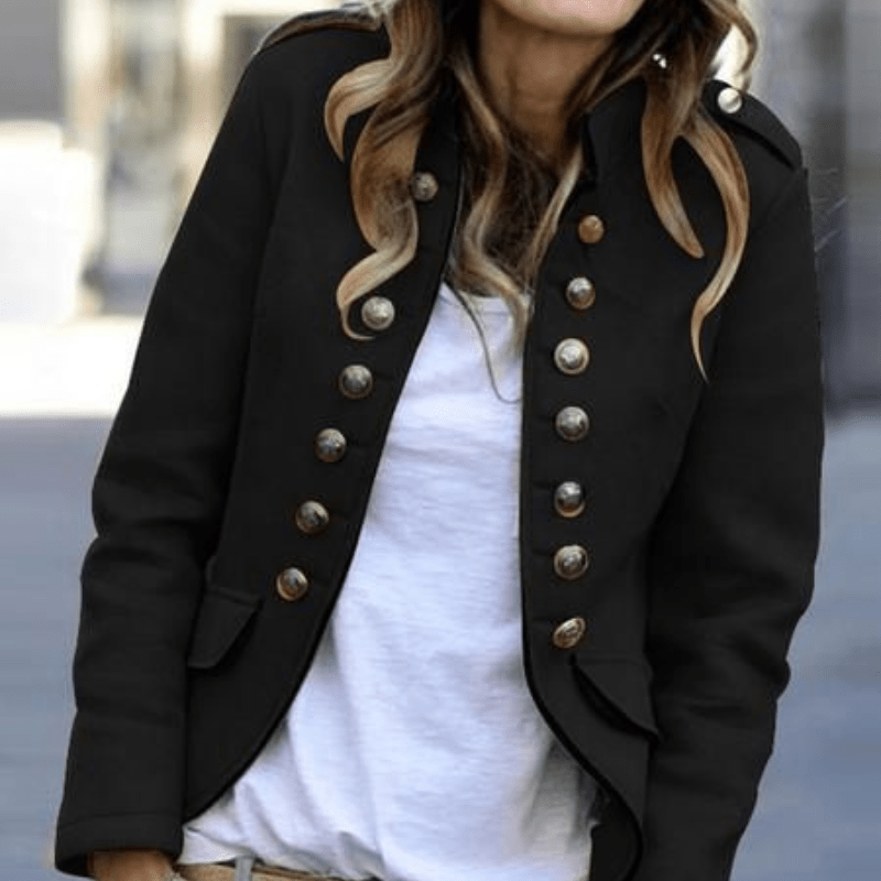 Giacca Militare Casual Chic