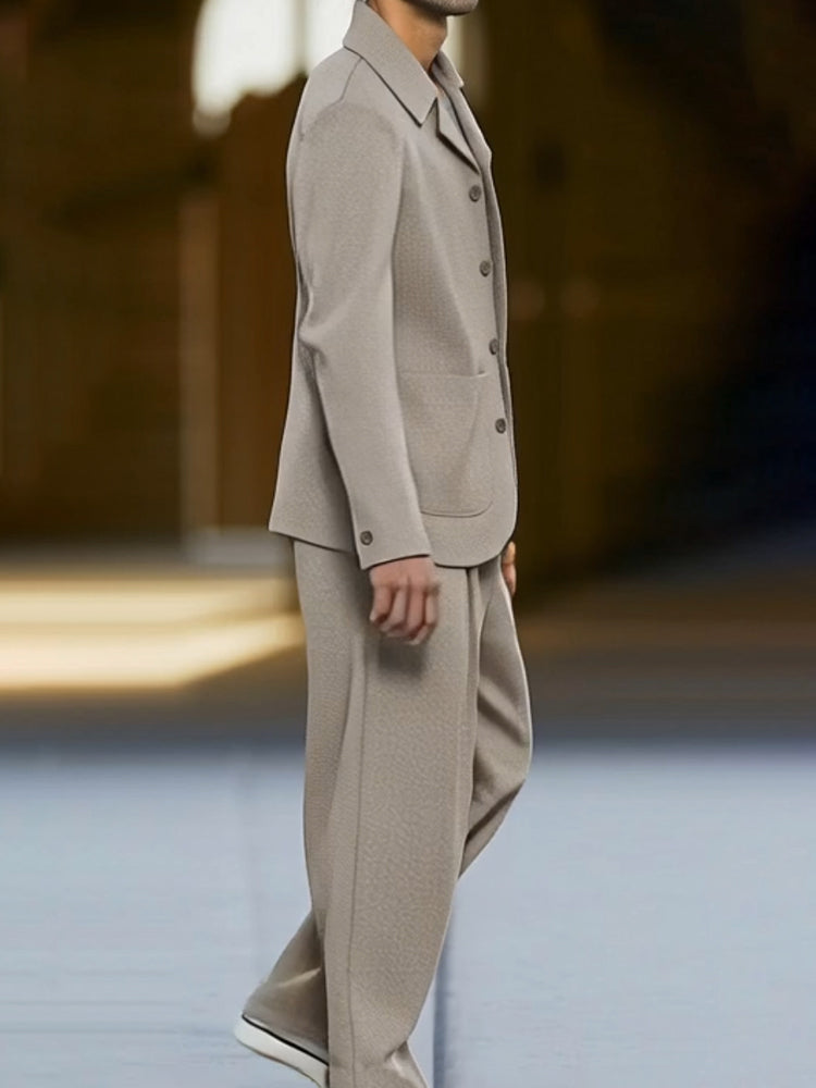 Nelson Abito Moderno Casual Chic in Tessuto Leggero