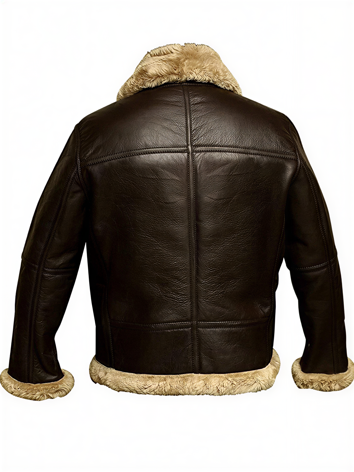 Giacca Aviatore in Pelle | Calda Shearling | Inverno