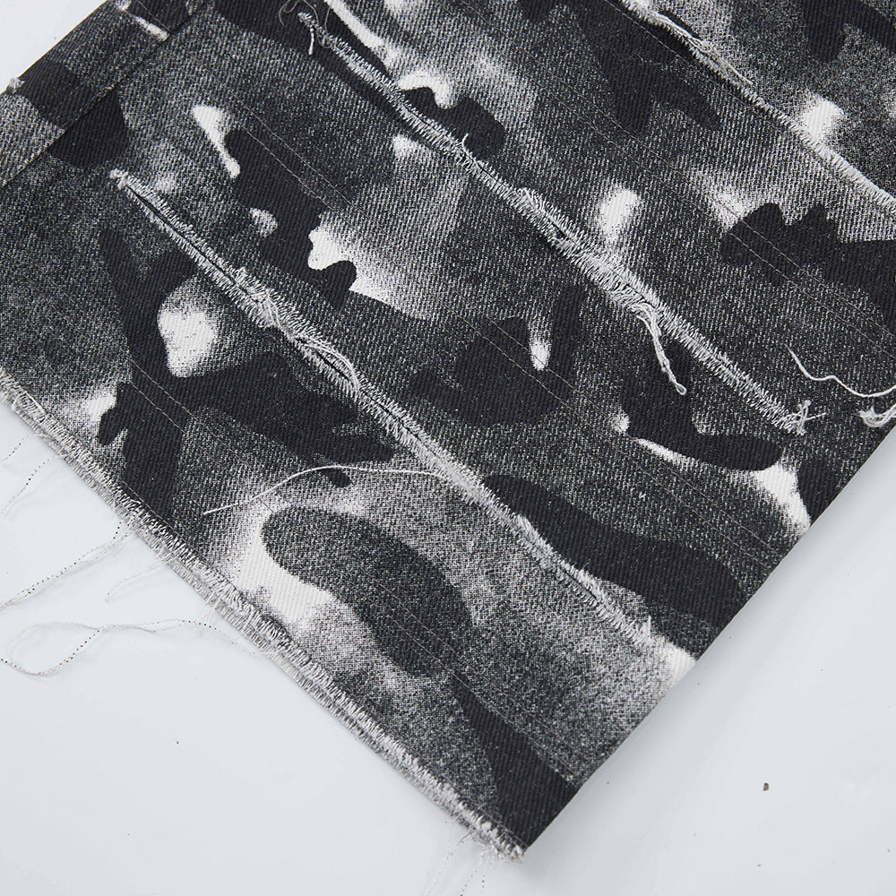 Camouflage Straight-leg Wide-leg Pants Men's Clothing European And American by http://Lolyshop.shop