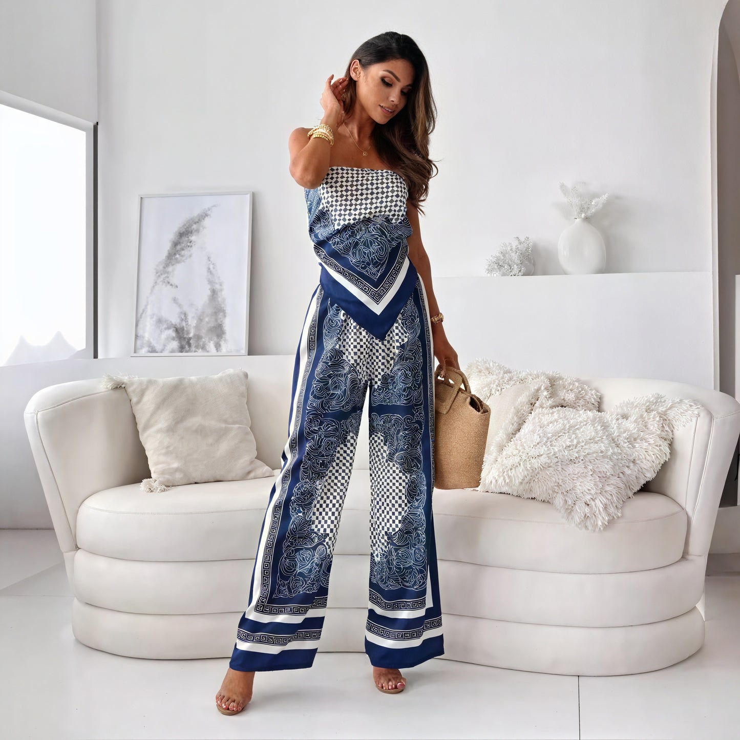 Completo Palazzo Stampa Paisley