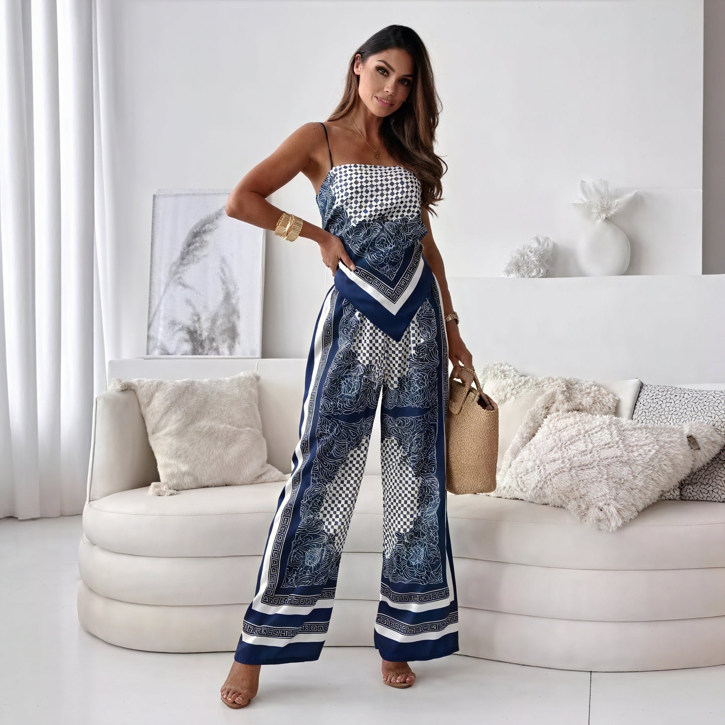 Completo Palazzo Stampa Paisley