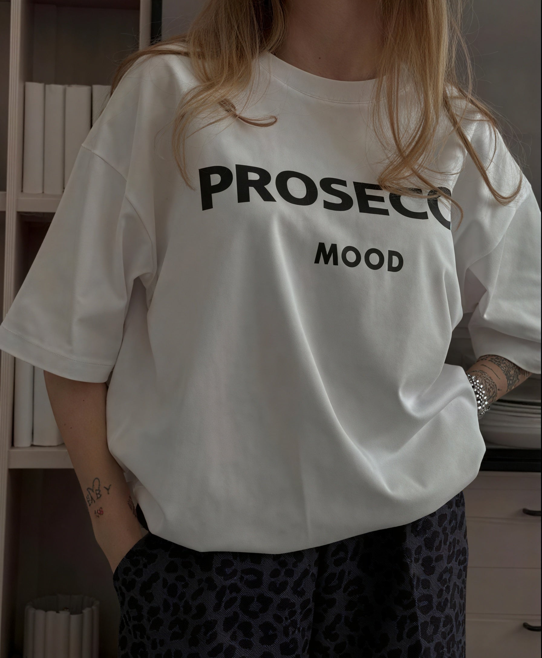 T-shirt Grafica Prosecco Mood