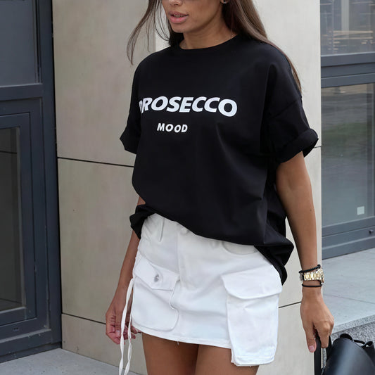 T-shirt Grafica Prosecco Mood