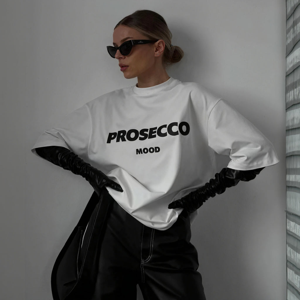 T-shirt Grafica Prosecco Mood