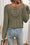 Top Manica Lunga con Dettaglio Crochet
