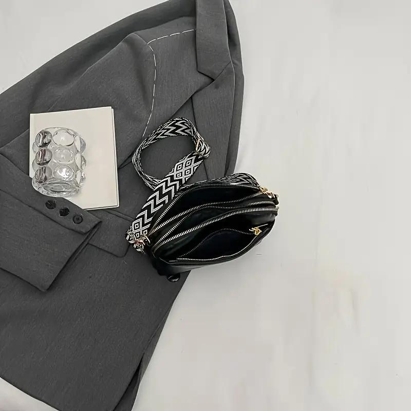 Borsa a tracolla geometrica