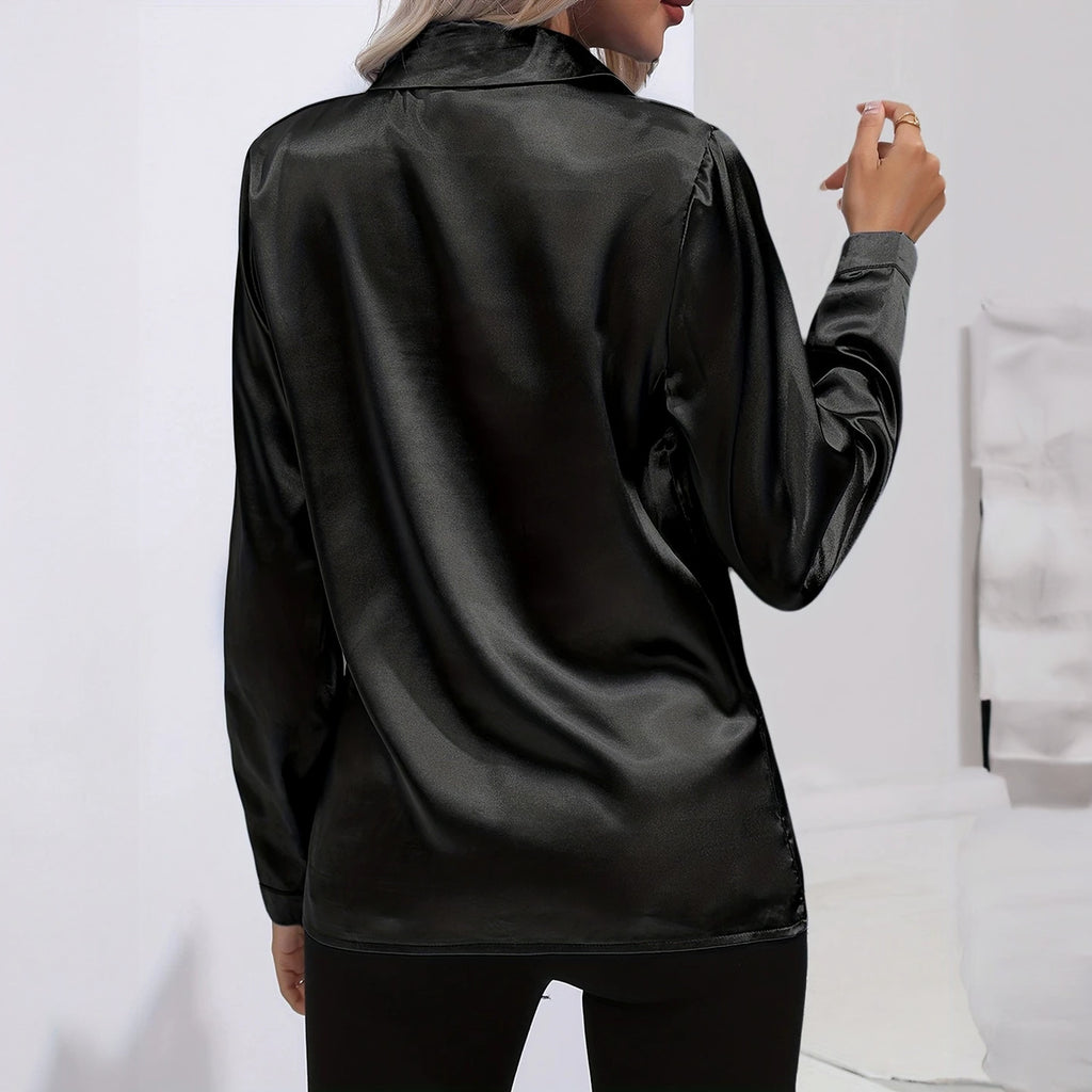 Blusa Chic con Abbottonatura