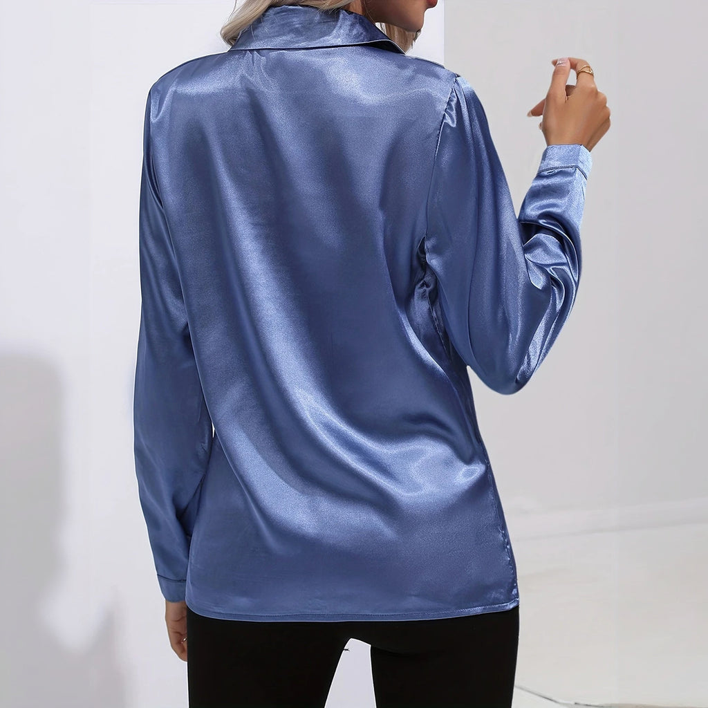 Blusa Chic con Abbottonatura
