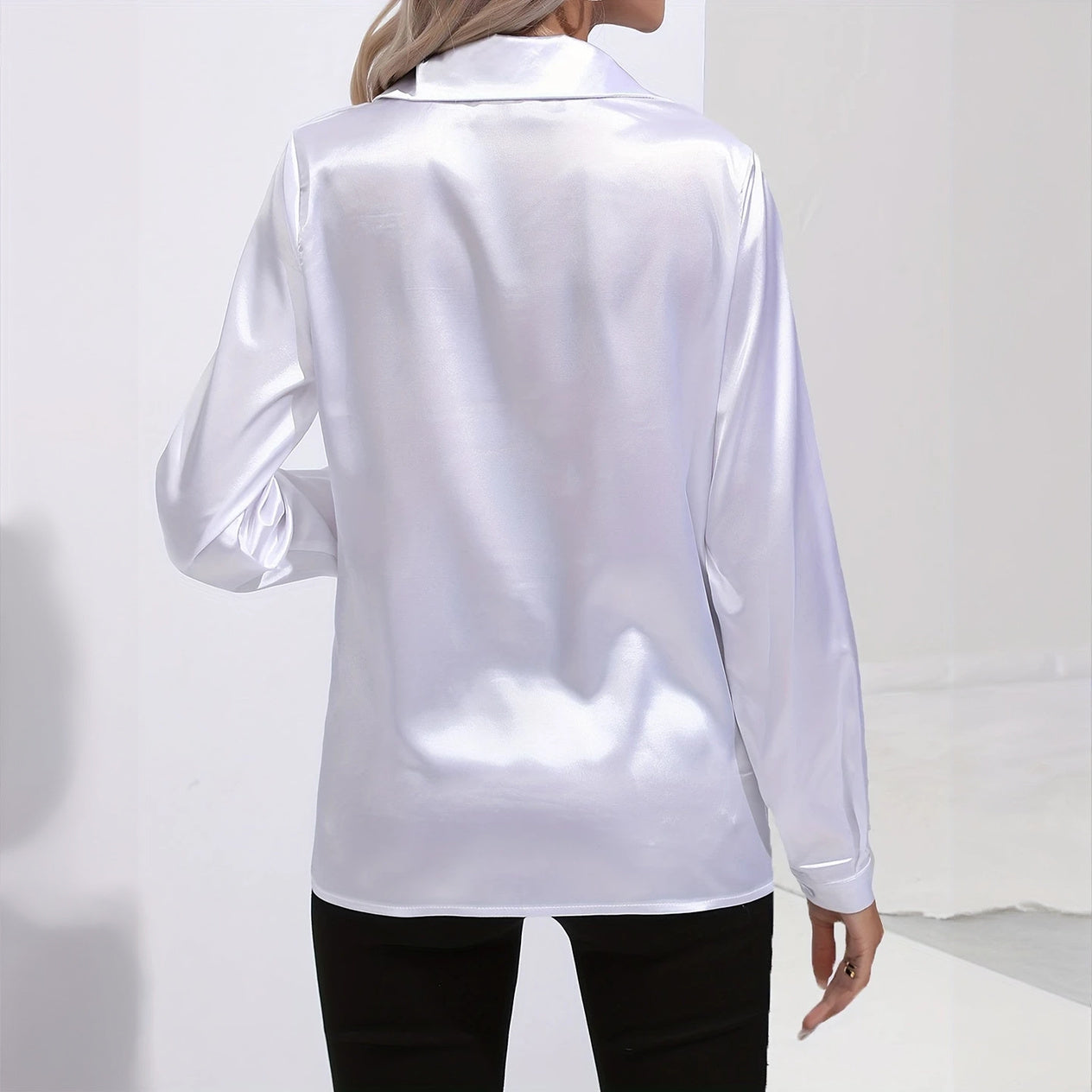 Blusa Chic con Abbottonatura