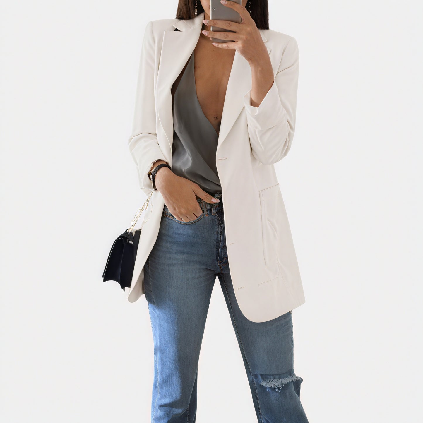 Blazer Elegante e Contemporaneo