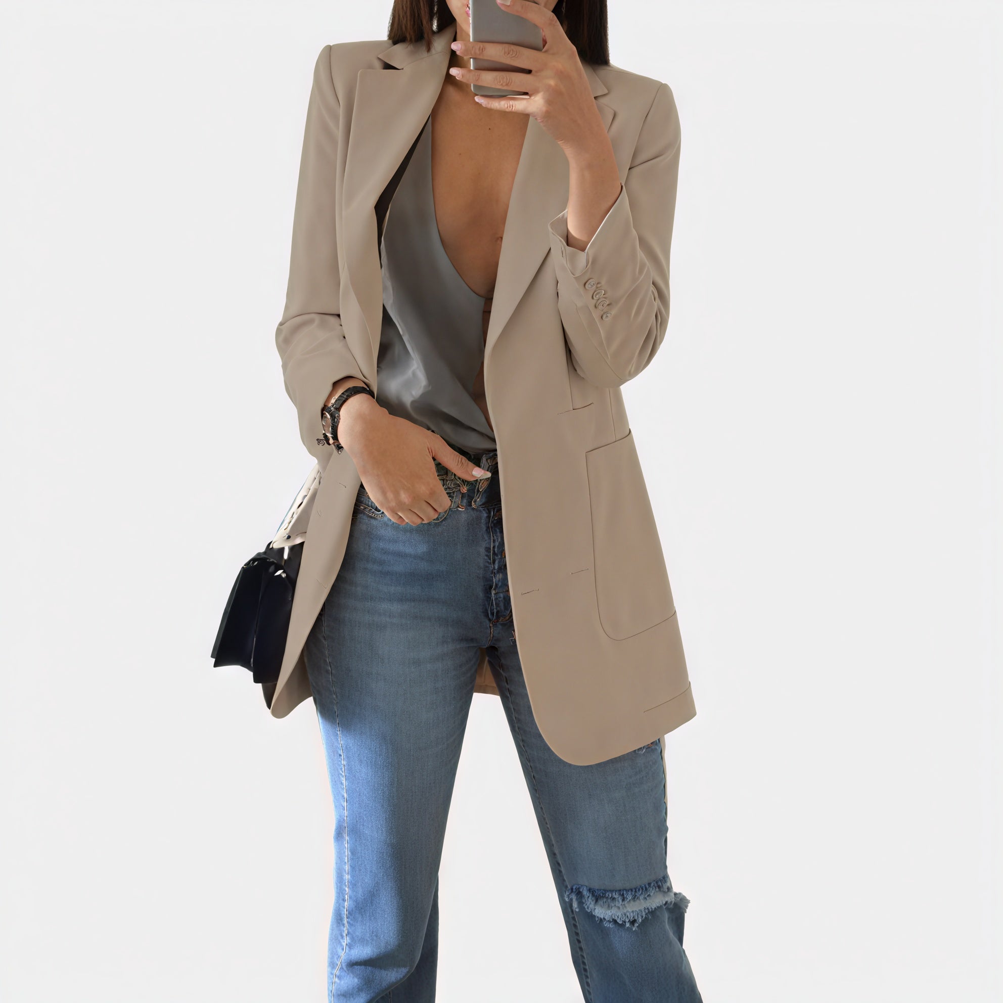Blazer Elegante e Contemporaneo
