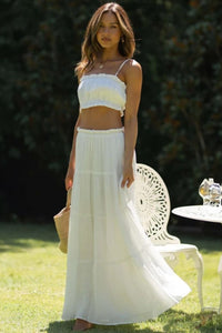 Completo Top e Gonna Maxi Estiva